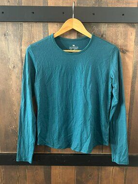 Segments 100% Merino Wool 🐑 Long Sleeve Top Women’s Size S